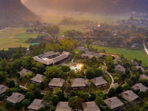 Mai châu hoàng hôn