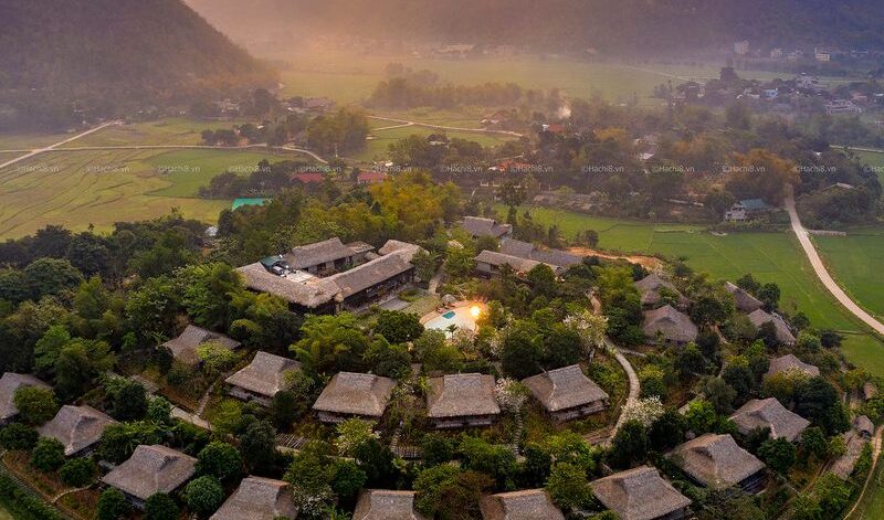 Mai châu hoàng hôn